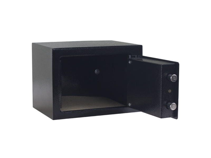 Метален сейф Carmen CR-1550-2 XZ - черен -