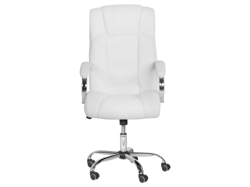 Президентски офис стол Carmen 6506 - бял -