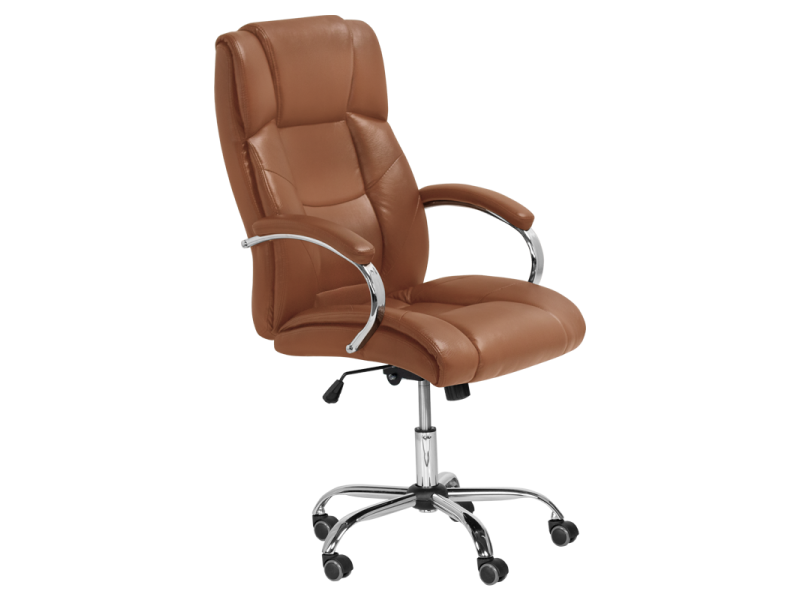 Президентски офис стол Carmen 6506 - светлокафяв -