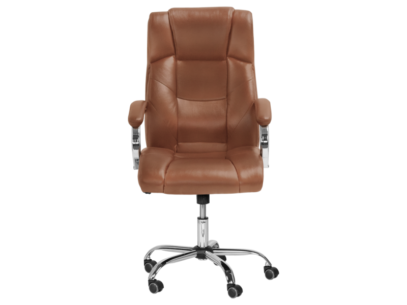 Президентски офис стол Carmen 6506 - светлокафяв -