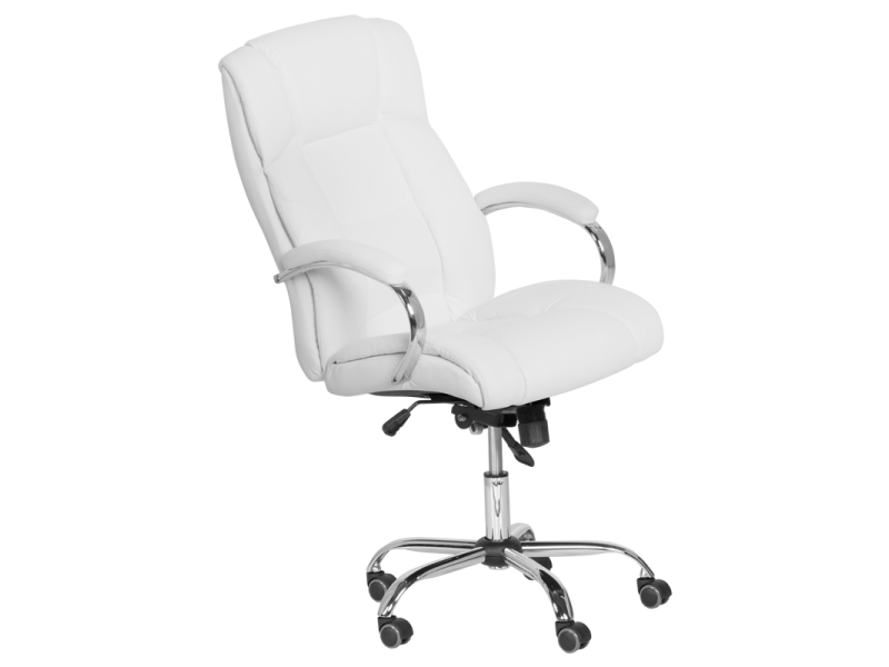 Президентски офис стол Carmen 6506 - бял -