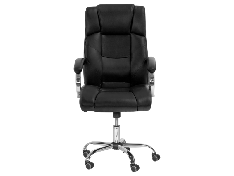 Президентски офис стол Carmen 6506 - черен LUX -