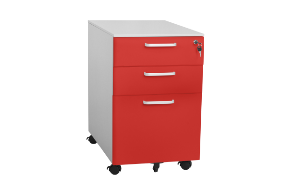 Офис контейнер Carmen CR-1273 L SAND - червен