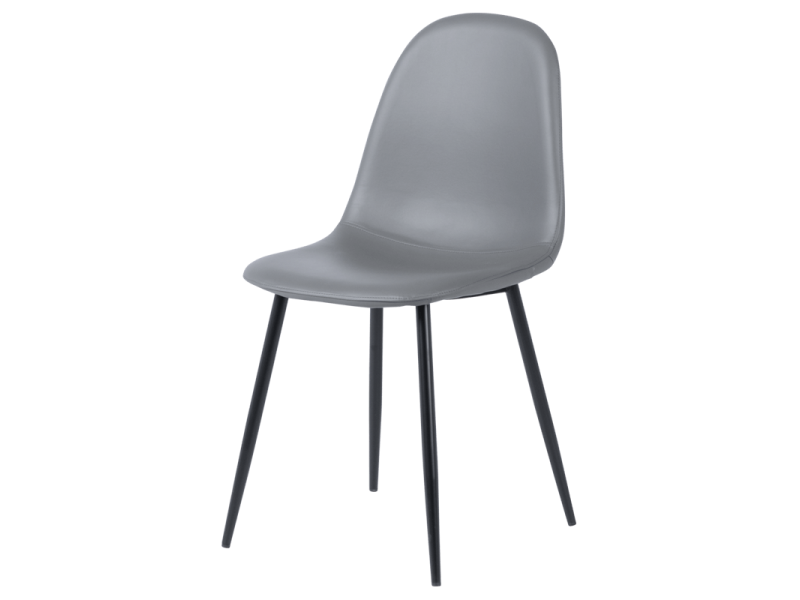 Трапезен стол Carmen 327 - сив -