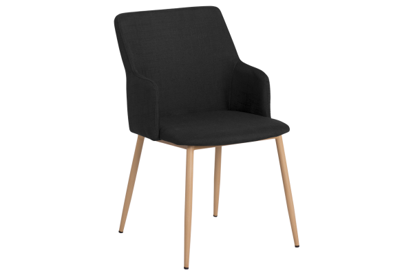 Трапезен стол Carmen 512 - черен