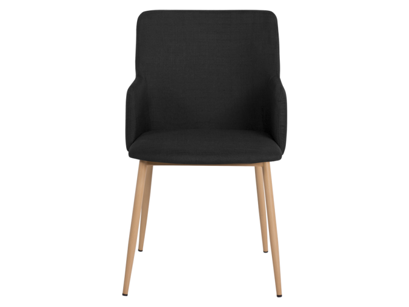 Трапезен стол Carmen 512 - черен -