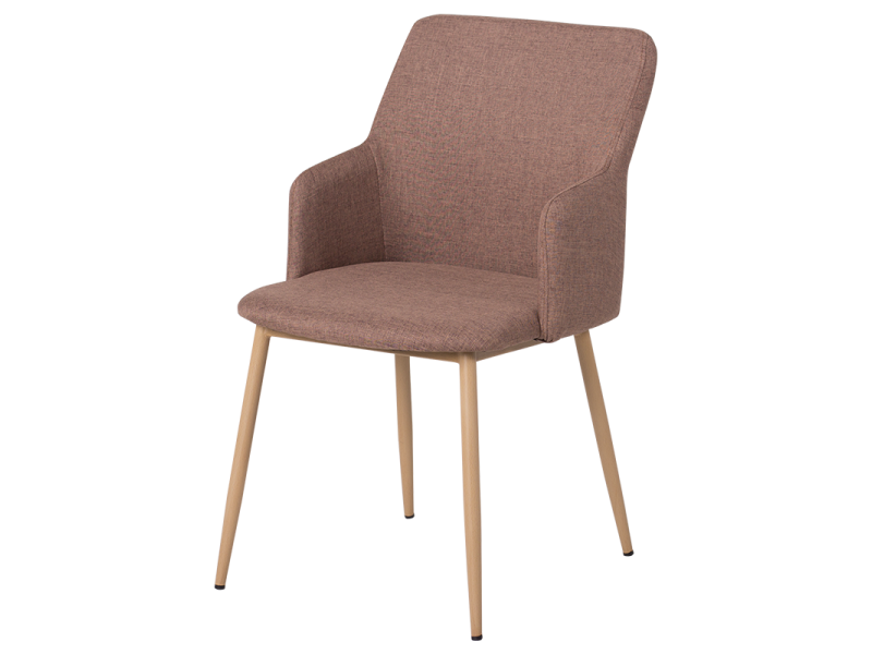 Трапезен стол Carmen 512 - кафяв -