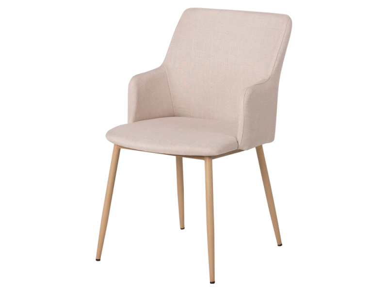 Трапезен стол Carmen 512 - телесен -