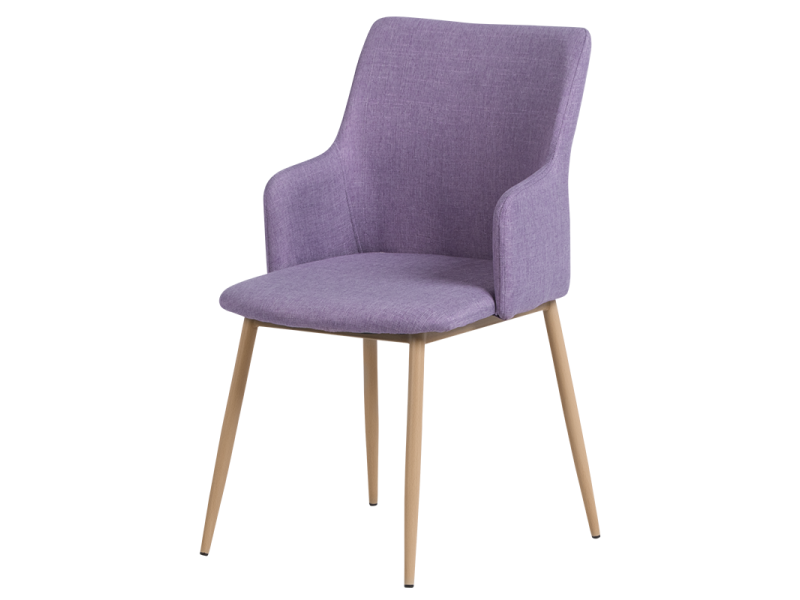 Трапезен стол Carmen 512 - люляк - Трапезни столове