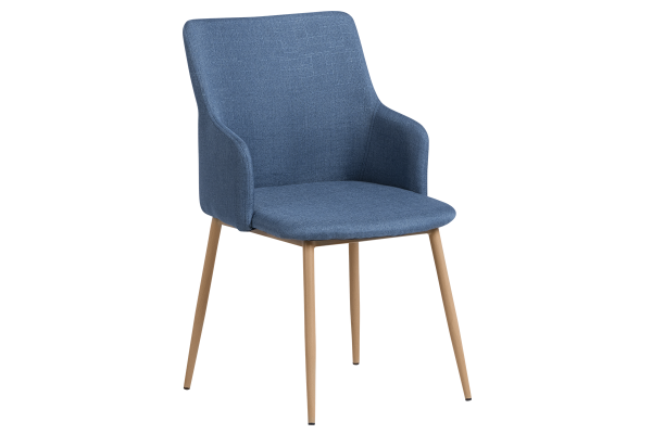 Трапезен стол Carmen 512 - тъмносин 25