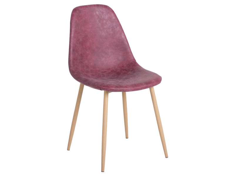 Трапезен стол Carmen 328 - бургунди MS -