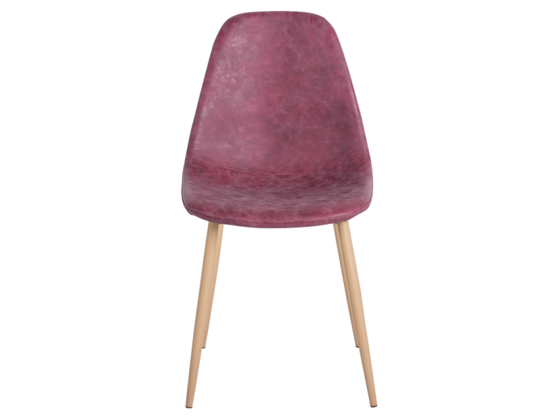 Трапезен стол Carmen 328 - бургунди MS -