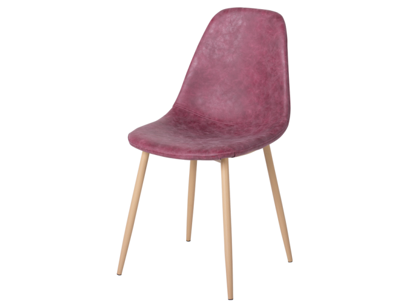 Трапезен стол Carmen 328 - бургунди MS -