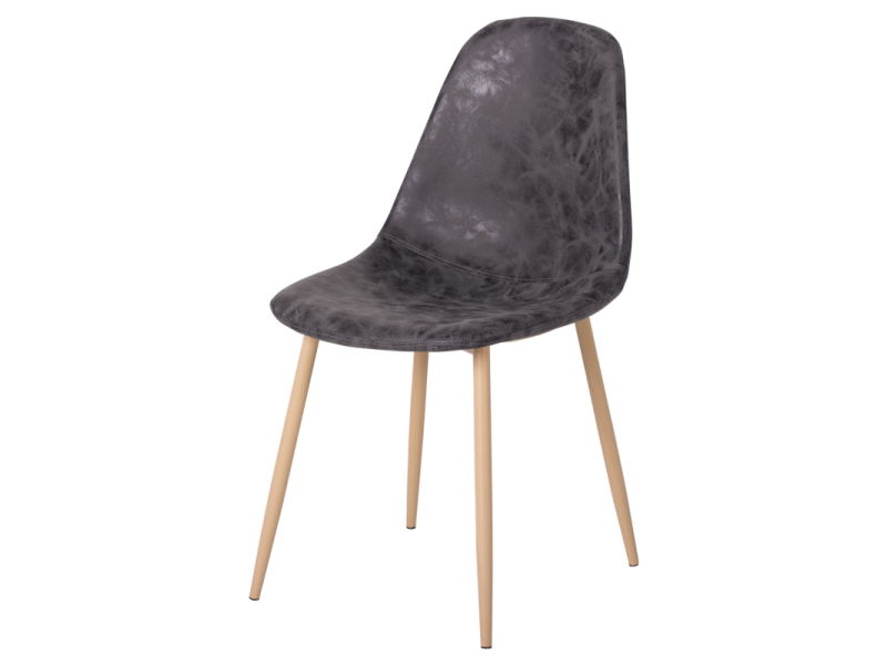 Трапезен стол Carmen 328 - тъмно сив MS - Трапезни столове