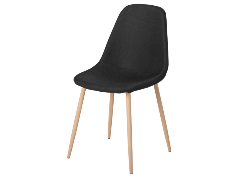 Трапезен стол Carmen 511 S - черен -