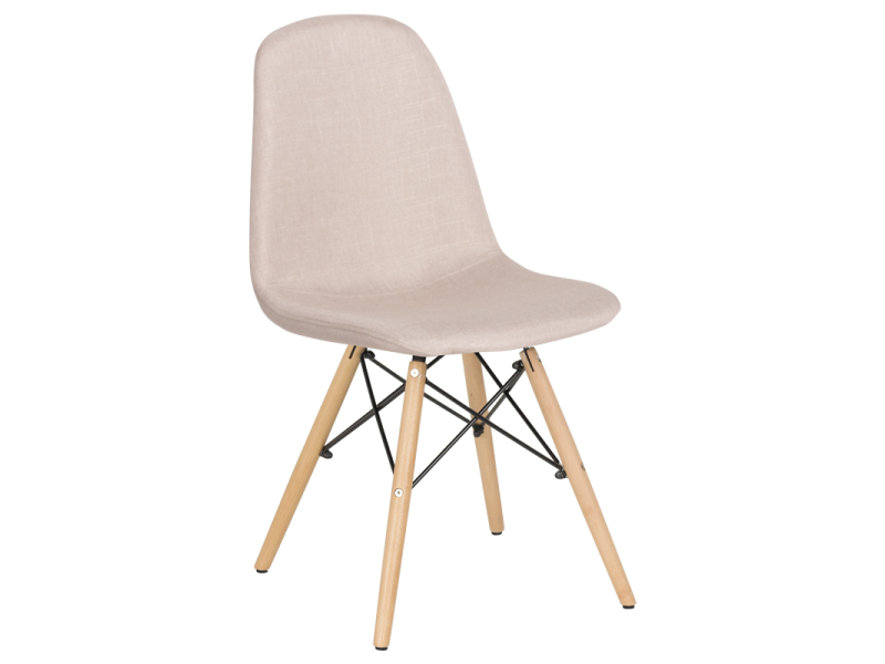 Трапезен стол Carmen 9963 - телесен -