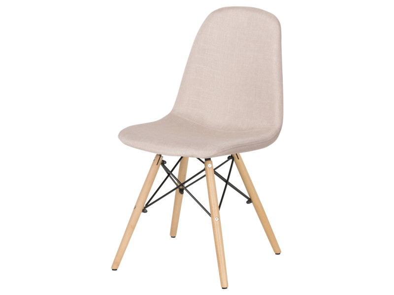 Трапезен стол Carmen 9963 - телесен -