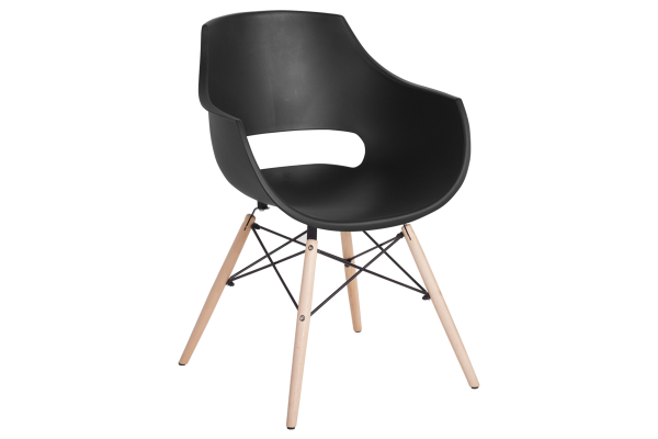 Трапезен стол Carmen 9965 - черен