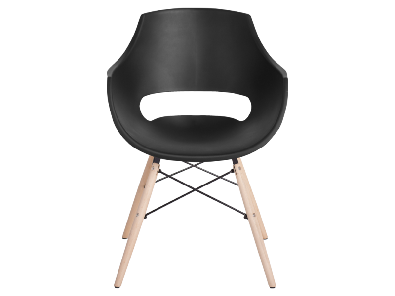 Трапезен стол Carmen 9965 - черен -