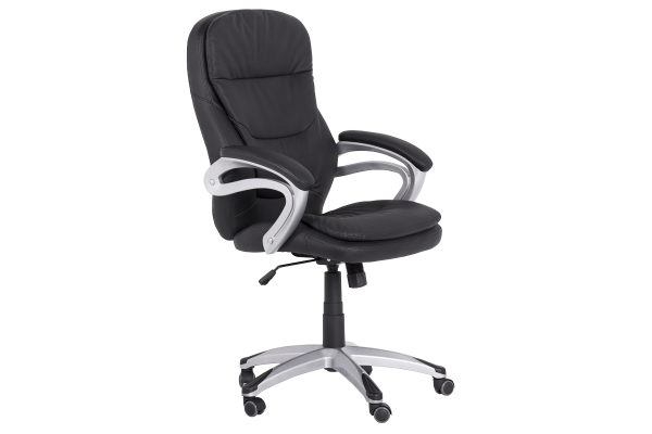 Президентски офис стол Carmen 6156 - черен LUX