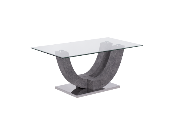 Холна маса OVAL - графит