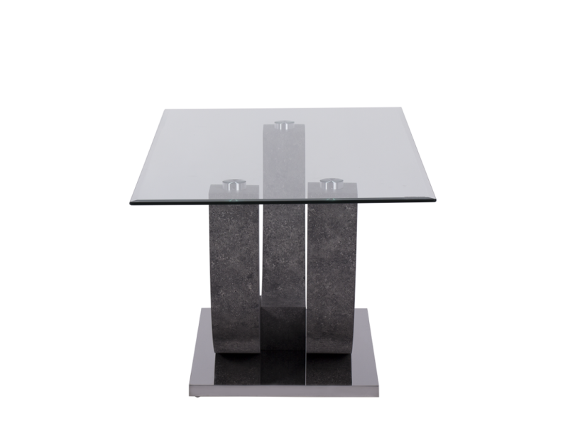 Холна маса OVAL - графит -