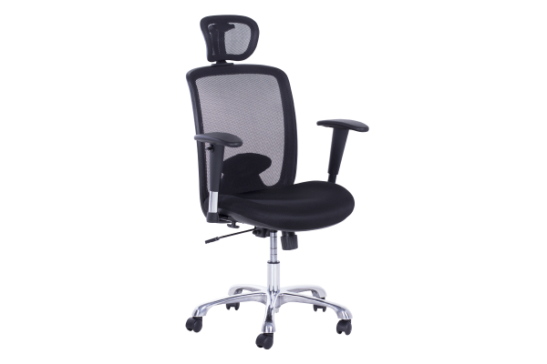 Президентски офис стол Carmen 7515 - черен