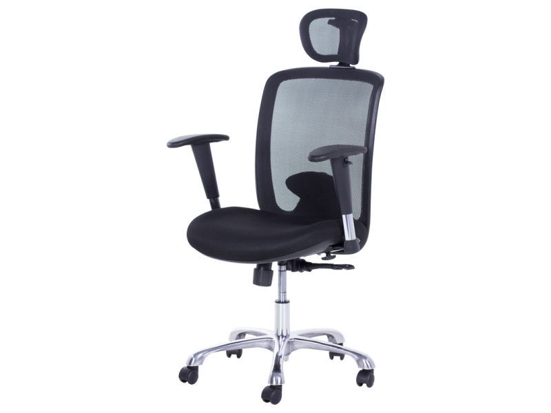 Президентски офис стол Carmen 7515 - черен -