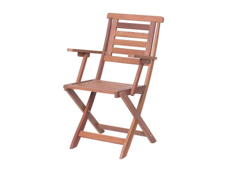 Сгъваем дървен градински стол NILS -