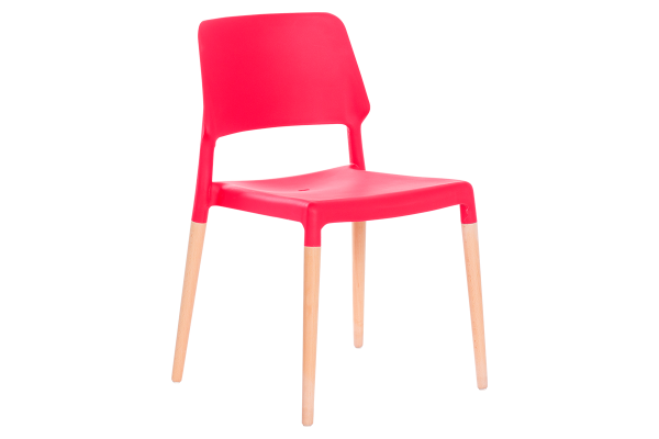 Трапезен стол Carmen 9967 - червен