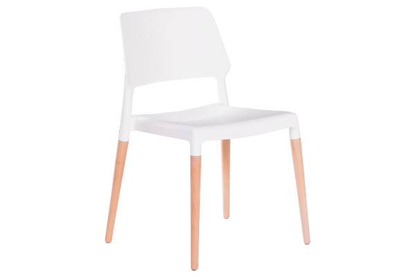 Трапезен стол Carmen 9967 - бял