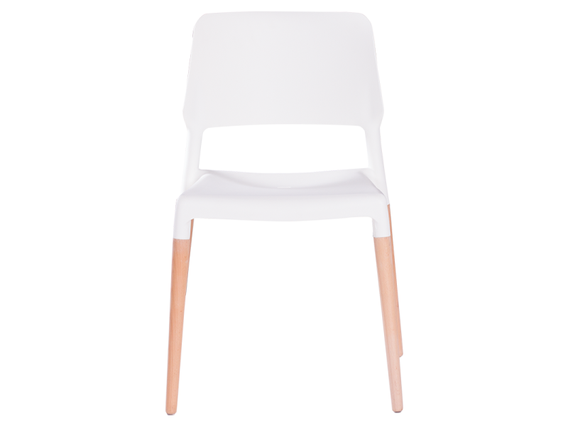 Трапезен стол Carmen 9967 - бял -