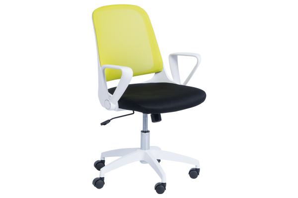 Работен офис стол Carmen 7033 - резеда - черен