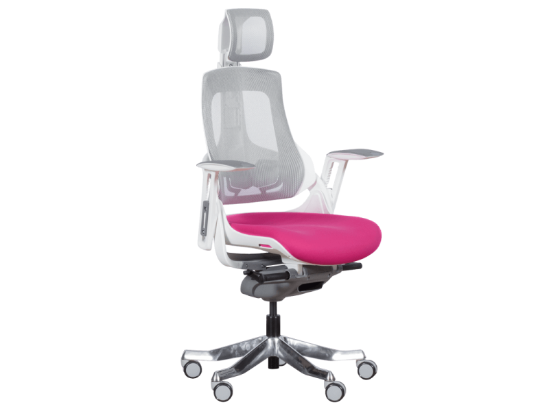 Президентски офис стол AMBRA - розов -