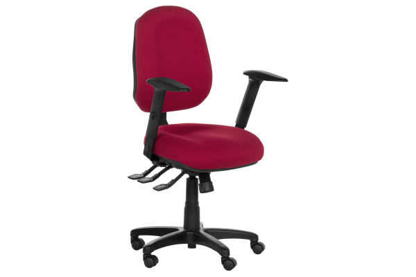 Работен офис стол DANILA - червен