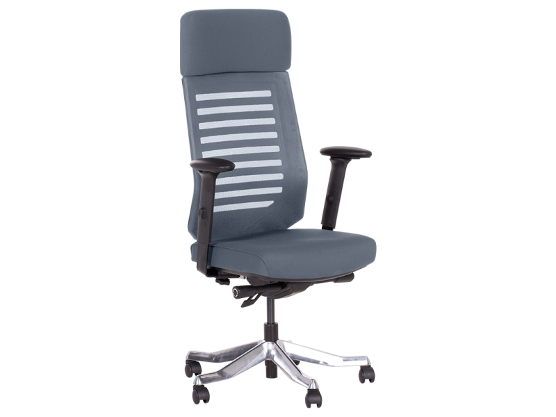 Президентски офис стол ENRICO - сив -