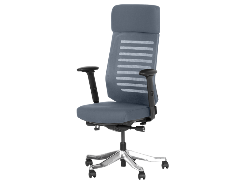 Президентски офис стол ENRICO - сив -