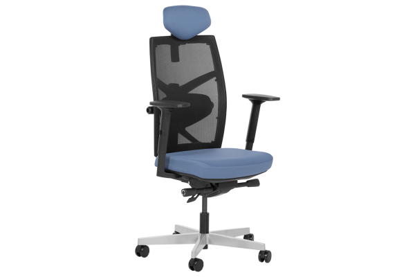 Президентски офис стол FREDO - син