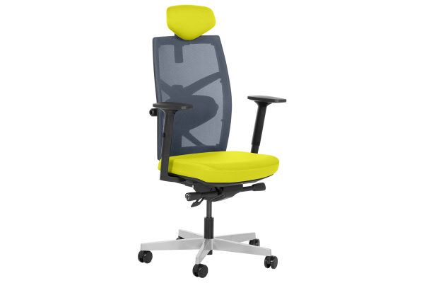 Президентски офис стол FREDO - горчица