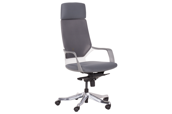 Президентски офис стол GINO - сив