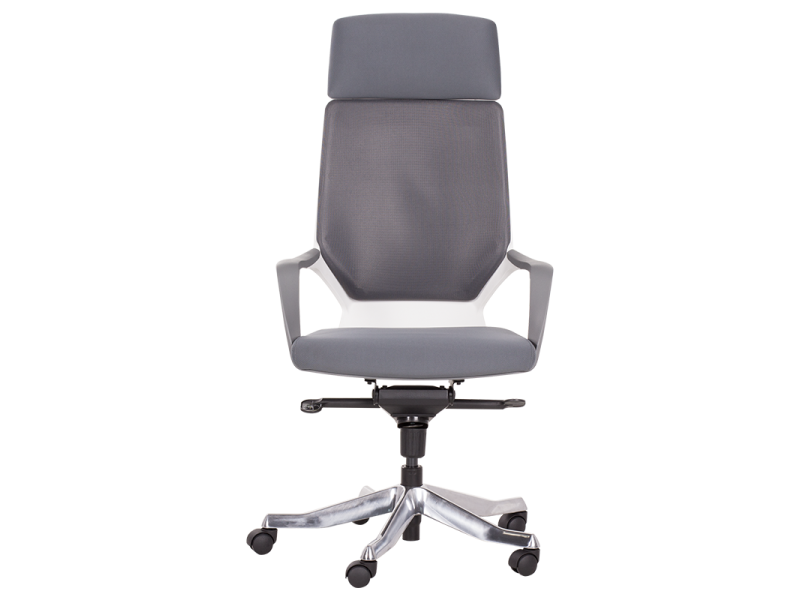 Президентски офис стол GINO - сив -