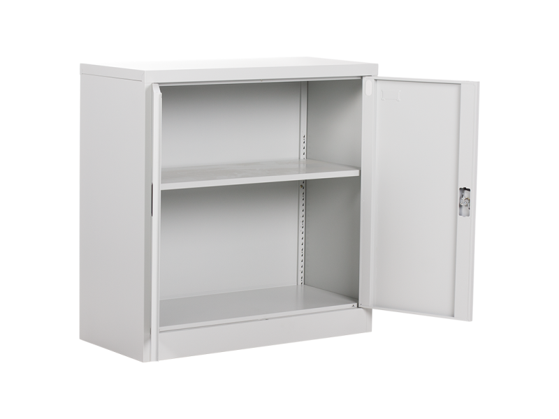 Метален шкаф Carmen CR-1233 L - сив -