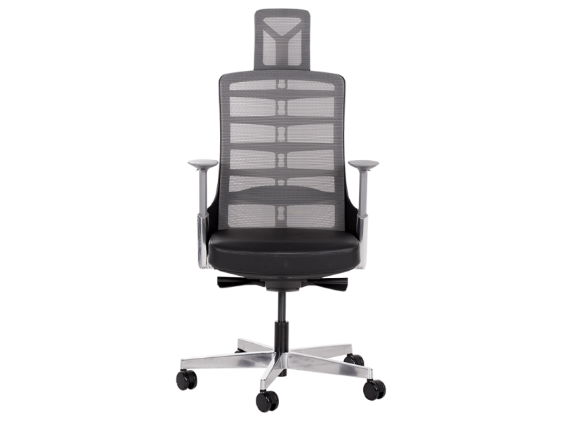 Президентски офис стол ALBERTO - черен -