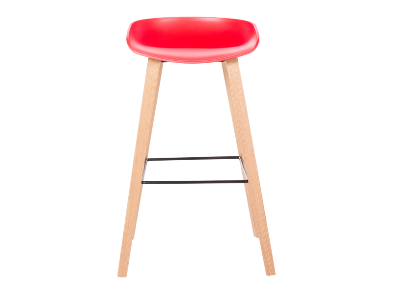 Бар стол Carmen 3078 - червен -