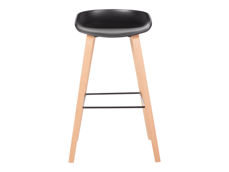 Бар стол Carmen 3078 - черен -