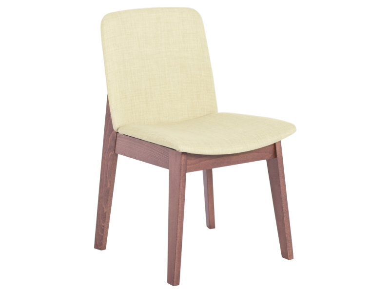 Трапезен стол RENATA - орех МВ / порцелан -