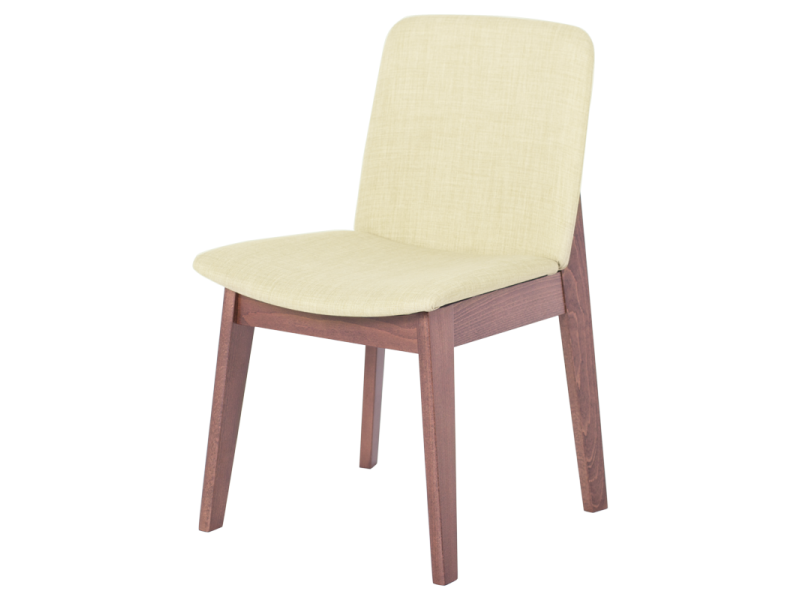 Трапезен стол RENATA - орех МВ / порцелан -