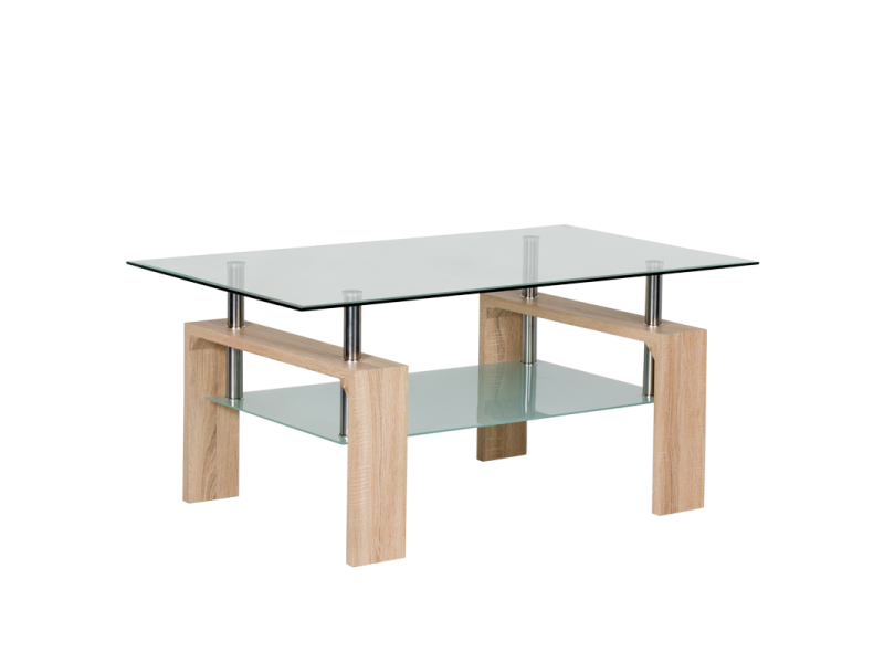 Холна маса TEDI L - дъб -