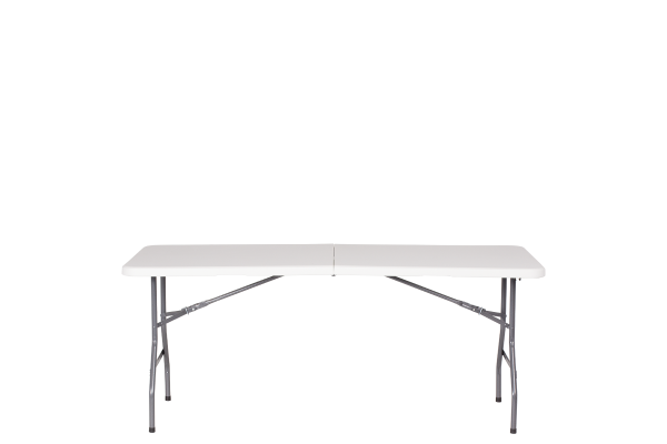 Пластмасова сгъваема маса 9937 - бяла