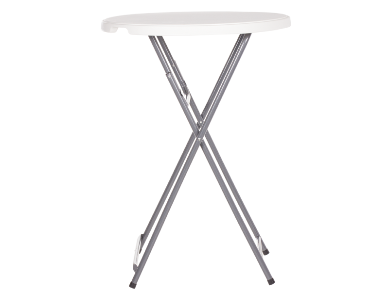 Пластмасова сгъваема маса 9938 - бяла -